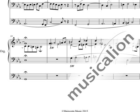 Schmitt, Alphonse: Prelude - Choral Es-Dur - Orgel>mPed:1
