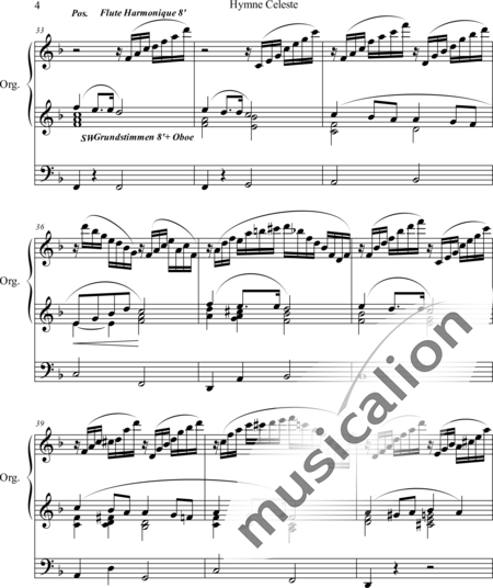 Grey, Charles John: Hymne Celeste - Orgel>mPed:4