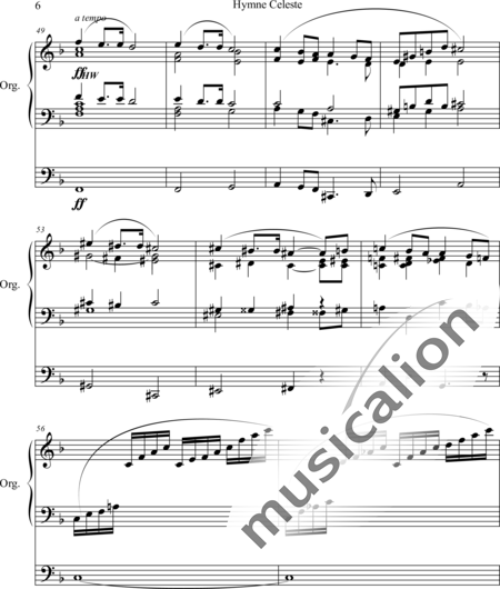 Grey, Charles John: Hymne Celeste - Orgel>mPed:6