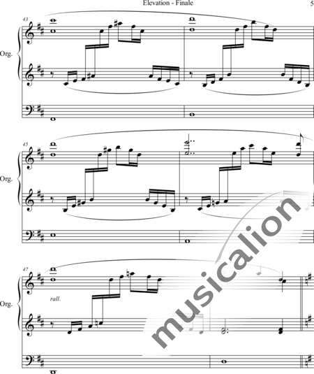 Grey, Charles John: Elevation _Finale - Orgel>mPed:5