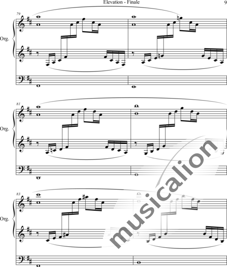 Grey, Charles John: Elevation _Finale - Orgel>mPed:9