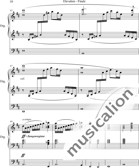 Grey, Charles John: Elevation _Finale - Orgel>mPed:10