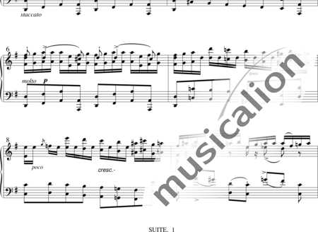 Moszkowski, Moritz: Suite - Piano:1