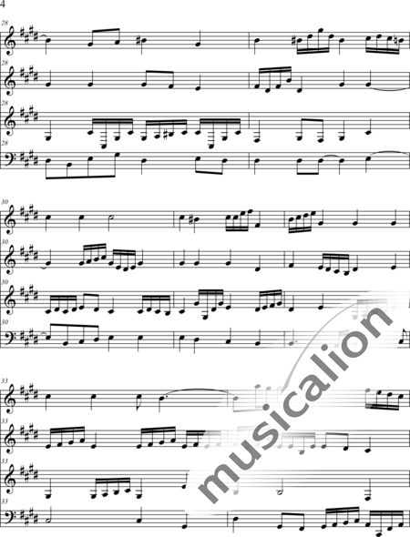 Weidner, Herb: Verlassene Zimmer - Violine+Klavier:4