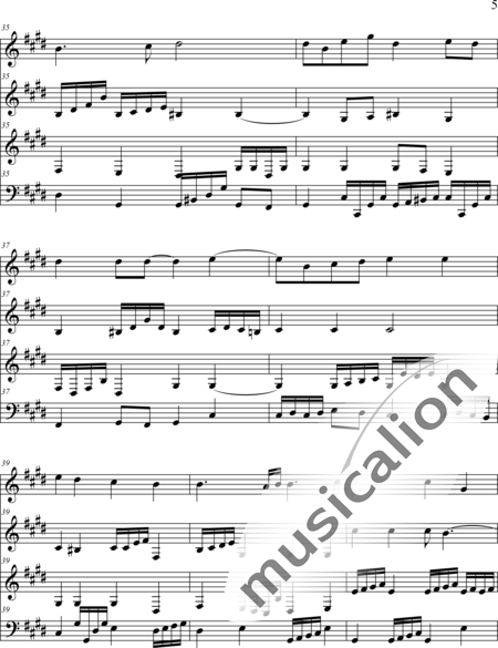 Weidner, Herb: Verlassene Zimmer - Violine+Klavier:5