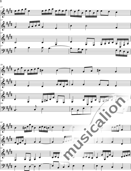 Weidner, Herb: Verlassene Zimmer - Violine+Klavier:8