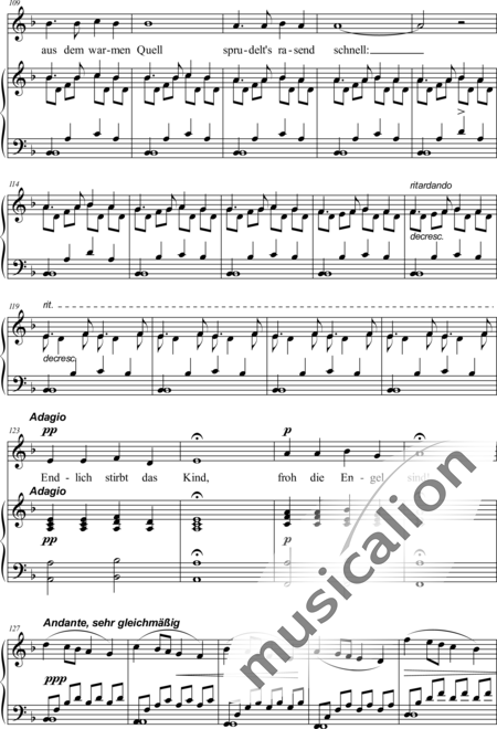 Hecker, Hartmut: Das scheintodte Kind - Solo>X+Klavier:7