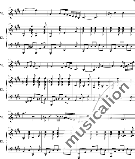 Weidner, Herb: Morgenstunde - Violine+Klavier:7