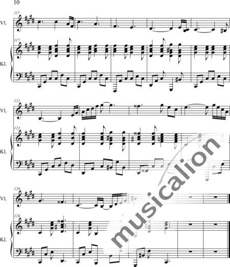 Weidner, Herb: Morgenstunde - Violine+Klavier:10