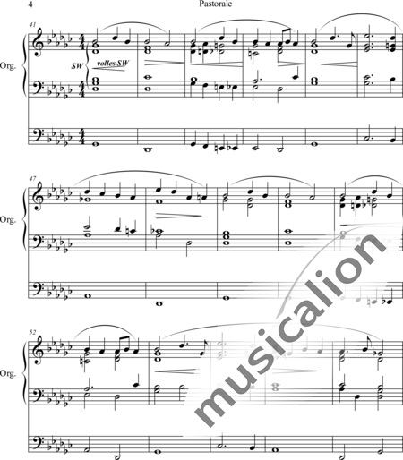 Grey, Charles John: Pastorale - Orgel>mPed:4
