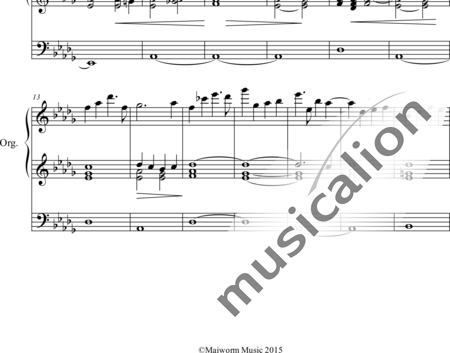 Grey, Charles John: Priere - Orgel>mPed:1