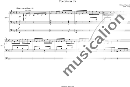 Capocci, Filippo: Toccata E Flat Major - Organ>wped:0