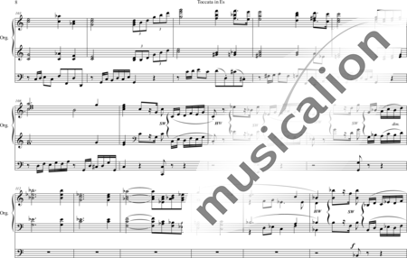 Capocci, Filippo: Toccata E Flat Major - Organ>wped:7