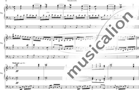 Capocci, Filippo: Toccata E Flat Major - Organ>wped:13