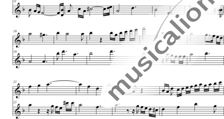 Weidner, Herb: Letzte Rose - Violine+Flöte:1