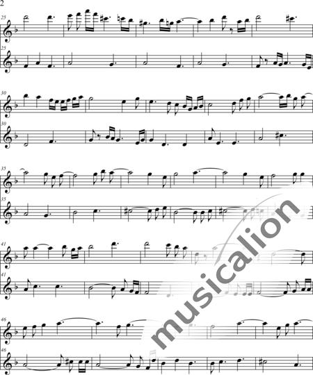 Weidner, Herb: Letzte Rose - Violine+Flöte:2