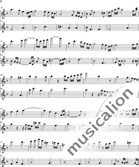 Weidner, Herb: Letzte Rose - Violine+Flöte:4