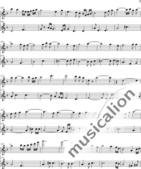 Weidner, Herb: Letzte Rose - Violine+Flöte:5