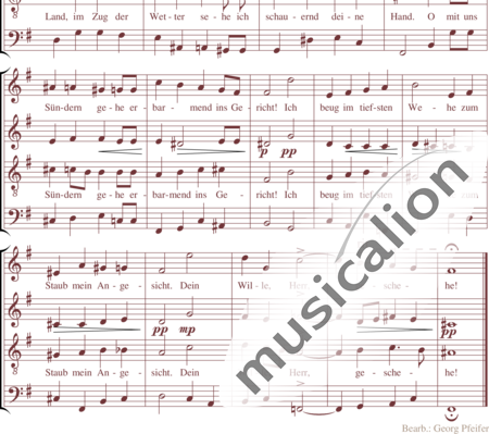 Reger, Max: Thy Will, O Lord, be Done! - Coro>SATB:1
