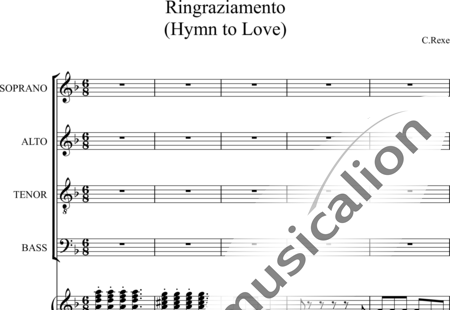 de rakssanyi, csaba: Thankfulness - Coro>SATB+Piano:0