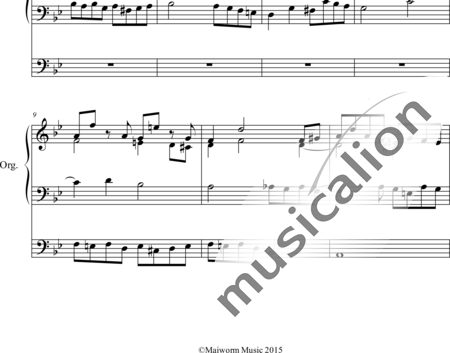 Hesse, Adolf Friedrich : Prelude about "Day of Wrath" - Organ>wped:1