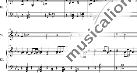 Weidner, Herb: One Night - Violín+Piano:1