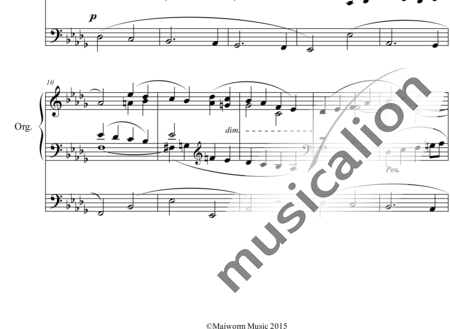 Goodhart, Arthur Murray: Slowly Expressive D Flat Major - Órgano>cPed:1