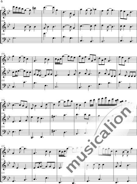 Weidner, Herb: Zen and Swords - Violine+Fl+Vc:6
