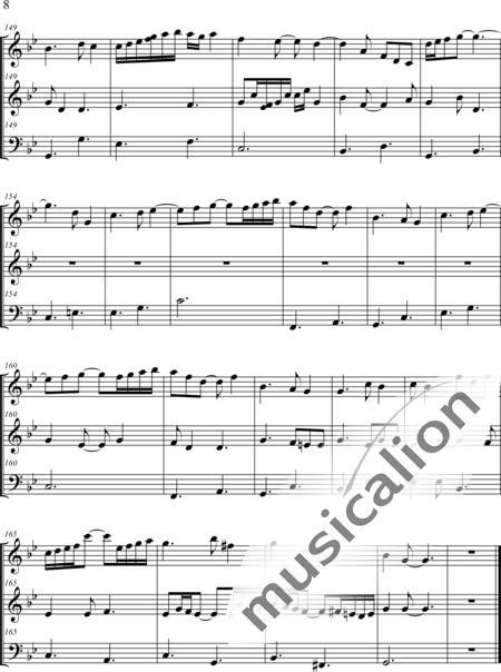 Weidner, Herb: Zen and Swords - Violine+Fl+Vc:8