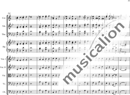 Drewes, Michael: Hypnomusik -  Ύπνομουσιχή - Dirigierpartitur - Violine 2+[Fl2+Ob2+Klar2+Fg2]+[Hn2+Trp2]+Pk3+Hf+[Vla+Vc+Kb]:30