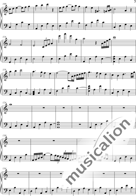 Weidner, Herb: Ein Märchen beginnt - Klavier:5