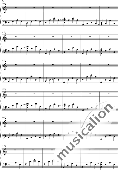 Weidner, Herb: Ein Märchen beginnt - Klavier:6