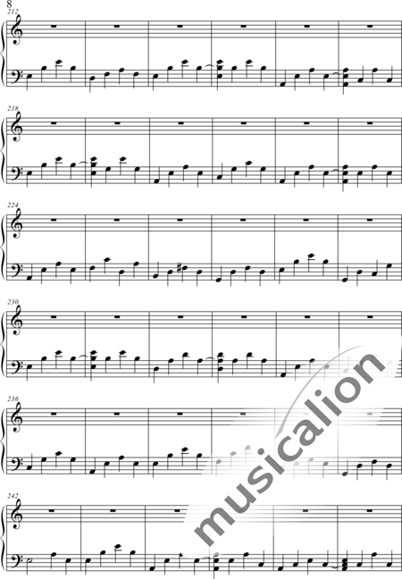 Weidner, Herb: Ein Märchen beginnt - Klavier:8