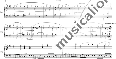 Collin, Charles-Augustin: Sortie - Orgel:1