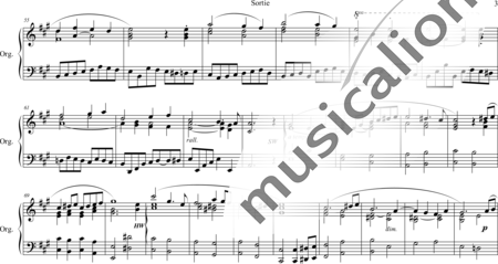 Collin, Charles-Augustin: Sortie - Orgel:2
