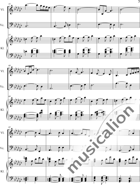 Weidner, Herb: For no Tears - Violín+Pno+Vc:5