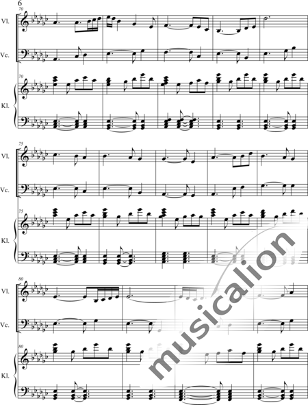 Weidner, Herb: For no Tears - Violín+Pno+Vc:6