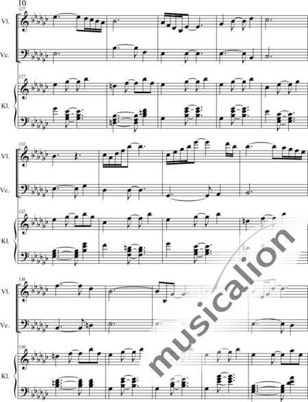 Weidner, Herb: For no Tears - Violín+Pno+Vc:10
