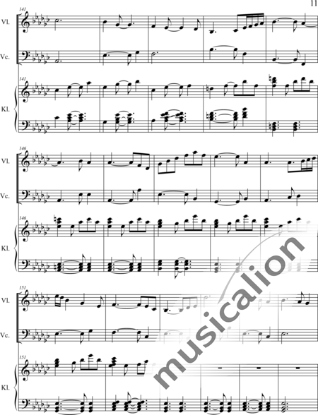 Weidner, Herb: For no Tears - Violín+Pno+Vc:11