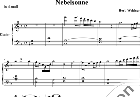 Weidner, Herb: FogSun - Piano:0