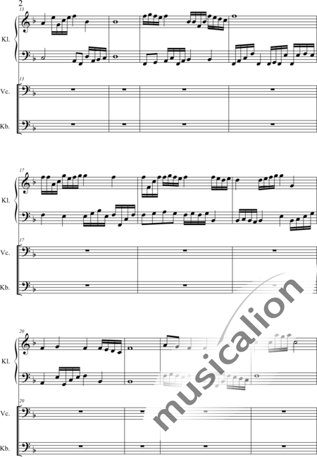 Weidner, Herb: A Piece in Green - Piano+[Vc+Cb]:2