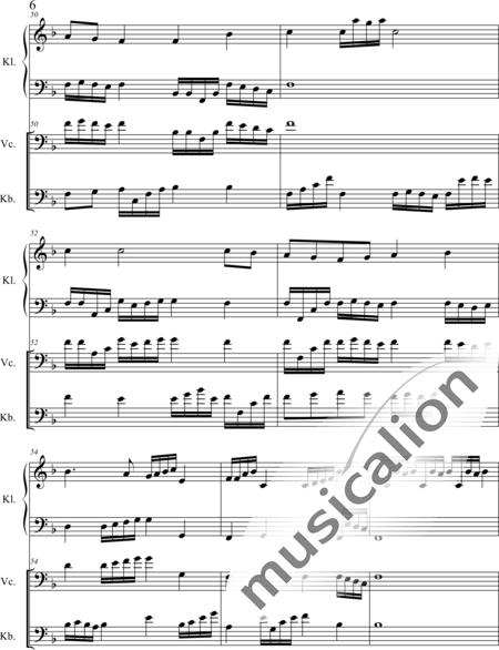 Weidner, Herb: A Piece in Green - Piano+[Vc+Cb]:6