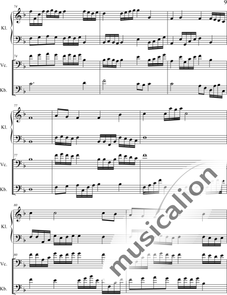 Weidner, Herb: A Piece in Green - Piano+[Vc+Cb]:9