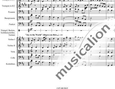 Mücher, Alwin: Weihnachtsmedley - Violine 2+[Fl4+Ob2+KlarB3+Fg2]+[HnF2+Pos2+TrpB2]+[Pk+Px]+[Vl+Vla+Vc+Kb]:1