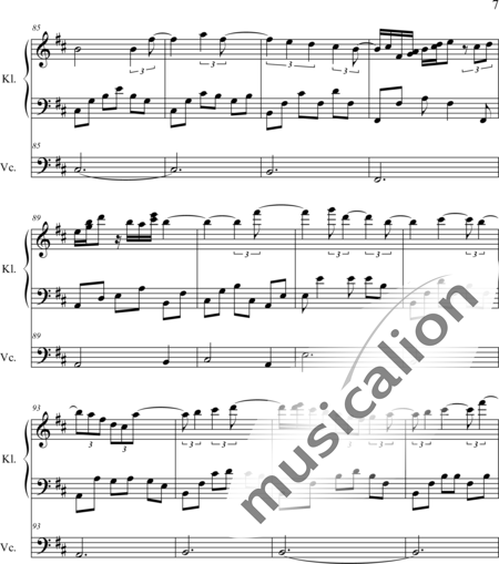Weidner, Herb: Night &amp; Piano - Violoncello+Klavier:7
