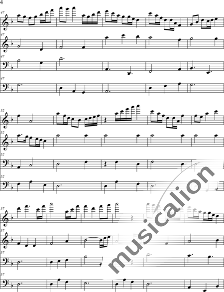 Weidner, Herb: Happiness - Violin+Flute+[Vlc+Db]:4