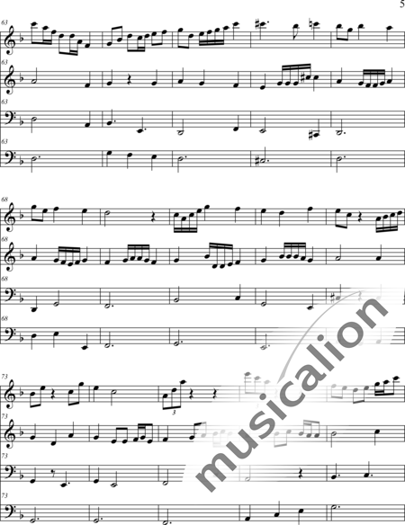Weidner, Herb: Happiness - Violin+Flute+[Vlc+Db]:5