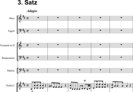 Bergt, Christian Gottlob August: Christ Has Risen Third Movement - Coro>SATB+[Ob2+Fg2]+[Trb+Trp2]+Org+[Vl2+Vla+Vc+Cb]:0