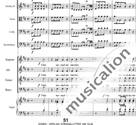 Bergt, Christian Gottlob August: Christ Has Risen Third Movement - Coro>SATB+[Ob2+Fg2]+[Trb+Trp2]+Org+[Vl2+Vla+Vc+Cb]:1