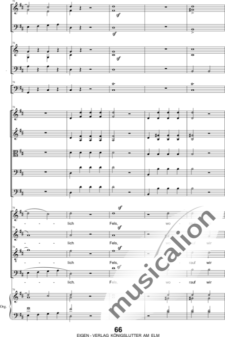 Bergt, Christian Gottlob August: Christ Has Risen Third Movement - Coro>SATB+[Ob2+Fg2]+[Trb+Trp2]+Org+[Vl2+Vla+Vc+Cb]:16